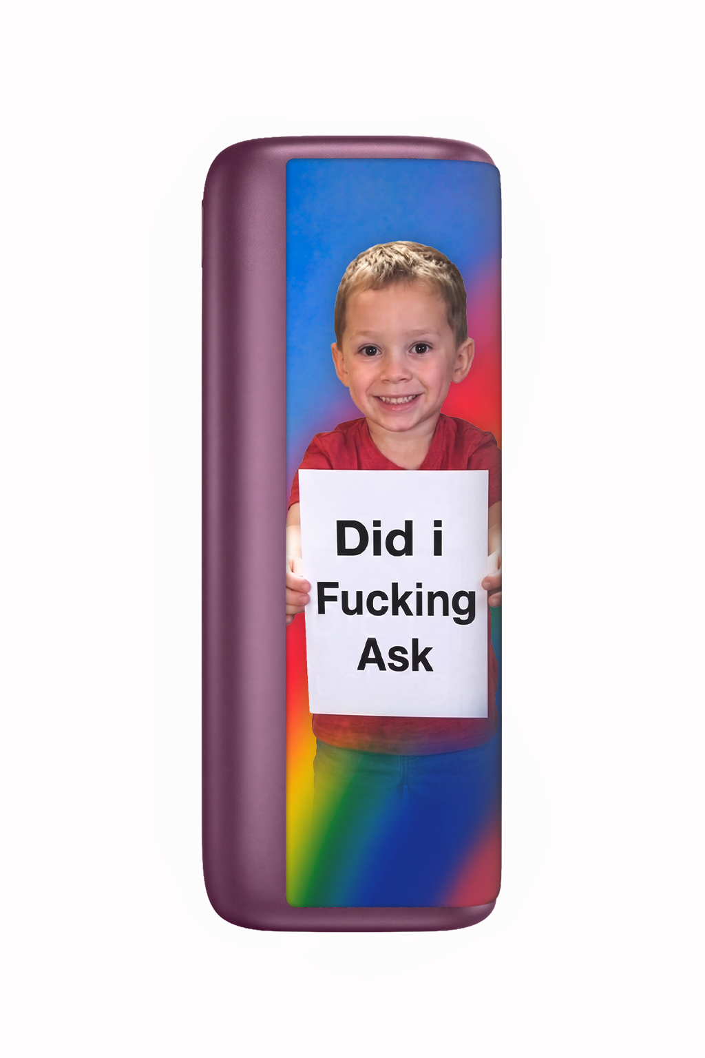 Did I Ask? magnetic case